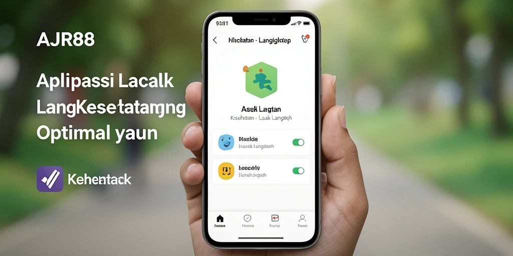 Tampilan antarmuka AJR88 yang menarik dan informatif.