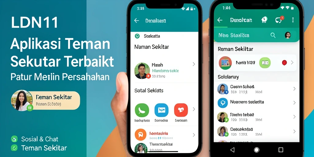 Tampilan antarmuka LDN11 yang sederhana dan menarik.