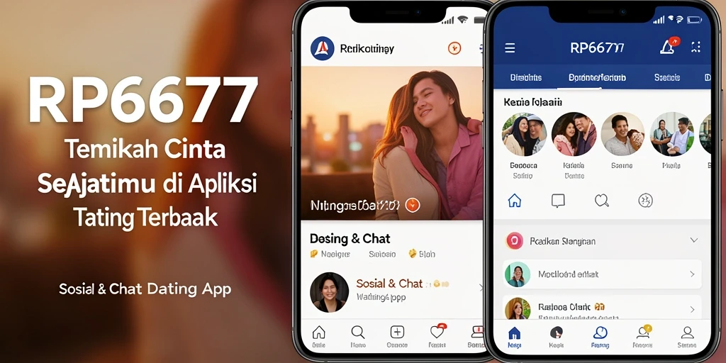Tampilan antarmuka utama RP6677 yang intuitif dan modern.