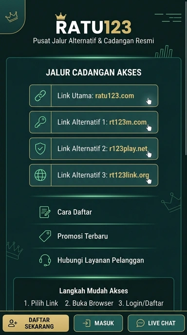 Halaman Link Alternatif ratu123 untuk Pengguna Android