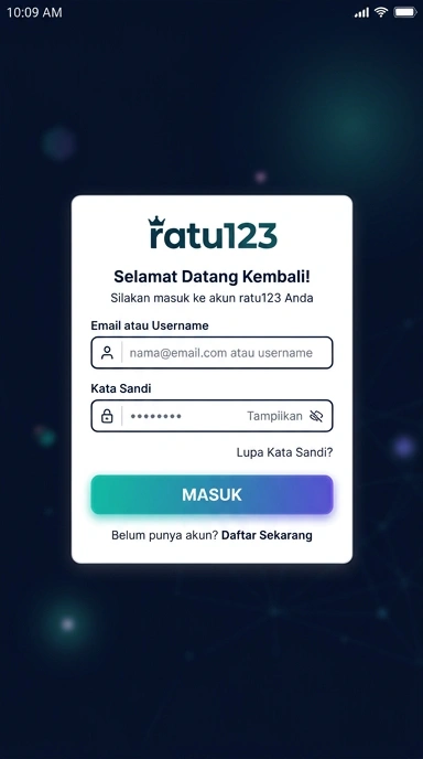 Cara Masuk Akun ratu123 untuk Pengguna Android
